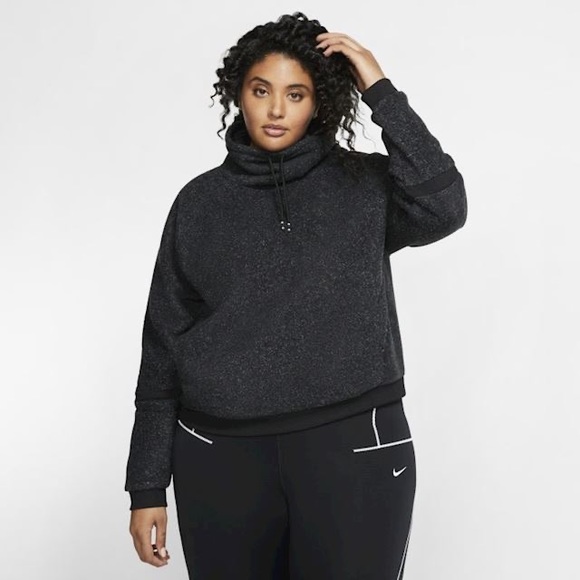 Nike Sweaters - Nike Funnel Neck Thermal Fleece Sweater